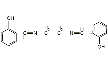 N,N'-双(亚水杨基)亚乙二胺结构式