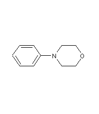 4-苯基吗啉结构式