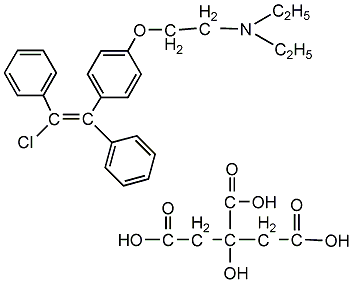 氯米芬柠檬酸盐